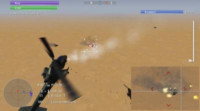 Screenshot of FEBA Gunship R