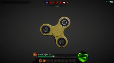 Screenshot of Fidget Spinner RPG