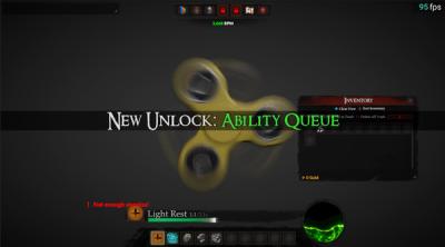 Screenshot of Fidget Spinner RPG