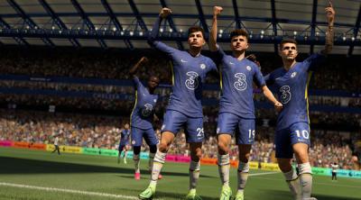 Capture d'écran de FIFA 22