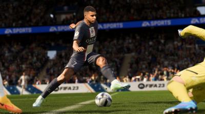 Capture d'écran de FIFA 23