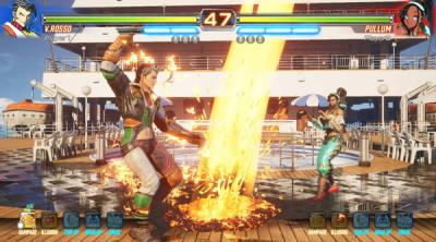 Capture d'écran de Fighting EX Layer