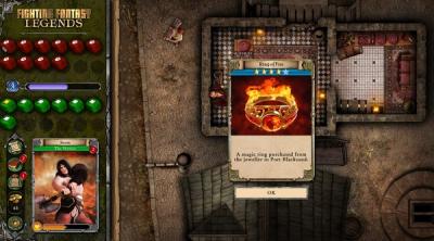 Screenshot of Fighting Fantasy Legends