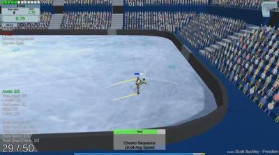 Screenshot of Figure Skating Legends