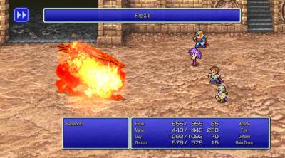 Capture d'écran de Final Fantasy II Pixel Remaster