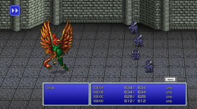 Capture d'écran de Final Fantasy III Pixel Remaster