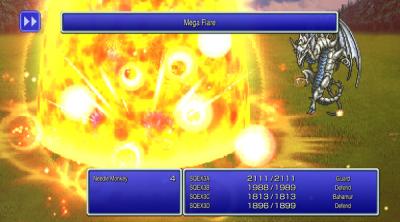Screenshot of Final Fantasy III Pixel Remaster