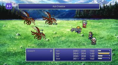 Capture d'écran de Final Fantasy VI Pixel Remaster
