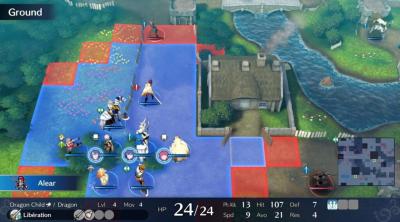 Screenshot of Fire Emblem Engage