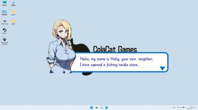 Screenshot of Fishing On My Desktop