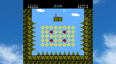 Screenshot of Fista 3-in-1 NES Pack: Carpet Shark, Plummet Challenge Game, & The Arm Wrestling Classic