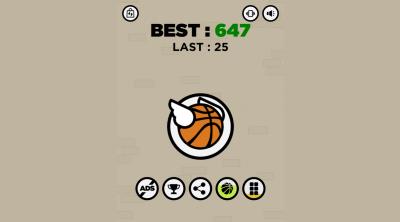 Screenshot of Flappy Dunk