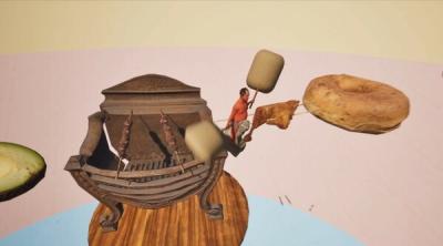 Screenshot of Flappy Harpy Daddy
