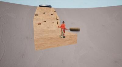 Screenshot of Flappy Harpy Daddy
