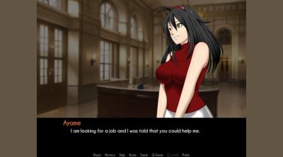 Screenshot of Fleeting Iris: Alansya Chronicles Ren'Py Edition