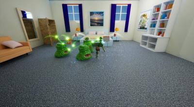 Screenshot of Fluffquake Fury