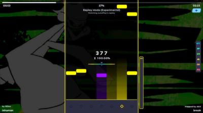 Screenshot of fluXis