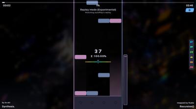 Screenshot of fluXis
