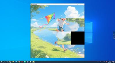 Screenshot of fly a kite