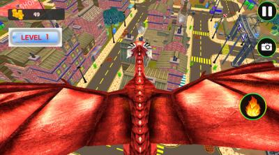 Screenshot of Fly Fly Dragon!