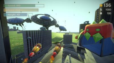 Screenshot of Flying Hero X