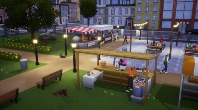 Screenshot of Food Park Manager