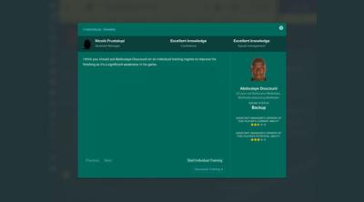 Capture d'écran de Football Manager 2017