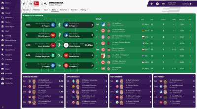 Capture d'écran de Football Manager 2019