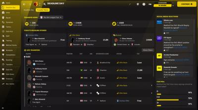 Capture d'écran de Football Manager 2022 Touch