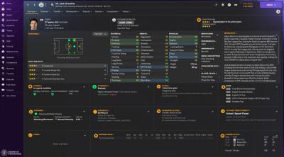 Capture d'écran de Football Manager 2024