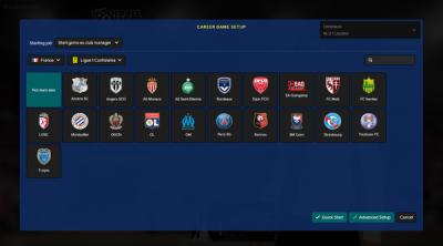 Screenshot of Football Manager Touch 2018
