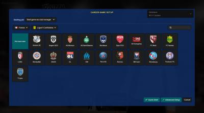 Capture d'écran de Football Manager Touch 2018