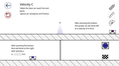 Screenshot of Force and Motion