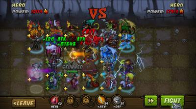 Capture d'écran de Forge of Gods RPG