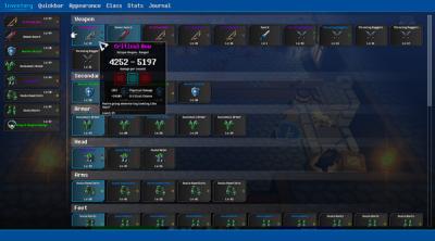 Screenshot of Forge Quest