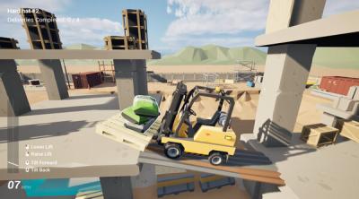 Screenshot of Fork-U Forklift Simulator