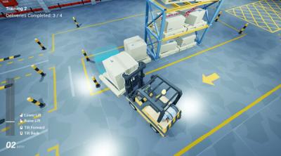 Screenshot of Fork-U Forklift Simulator