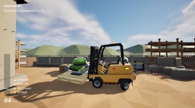Screenshot of Fork-U Forklift Simulator
