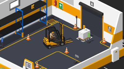 Screenshot of Forklift Extreme: Docks