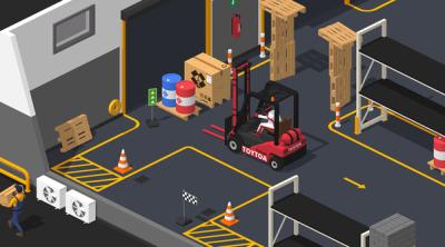Screenshot of Forklift Extreme: Docks