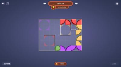 Screenshot of Four Circles
