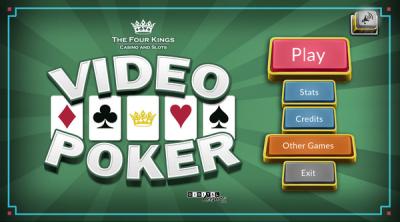 Screenshot of Four Kings: Video Poker