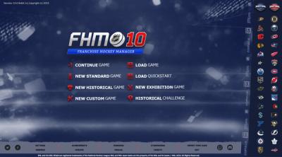 Screenshot of Franchise Hockey Manager 10