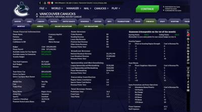 Screenshot of Franchise Hockey Manager 8