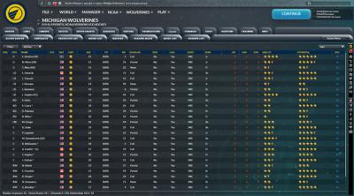 Screenshot of Franchise Hockey Manager 9