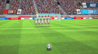 Capture d'écran de Free Kick Football: 3D Soccer