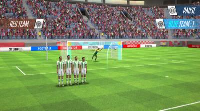 Capture d'écran de Free Kick Football: 3D Soccer