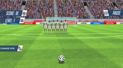 Capture d'écran de Free Kick Football: 3D Soccer