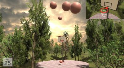 Screenshot of Free Throw Basketball