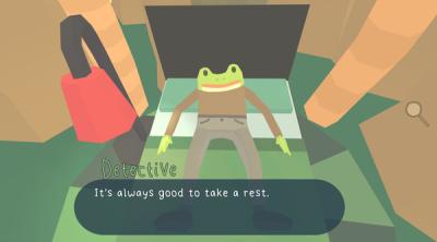 Screenshot of Frog Detective 1: The Haunted Island